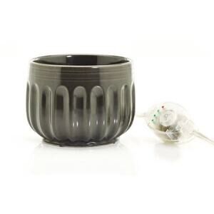 Gold Canyon Candles Charcoal Gray oil wax warmer with Timer